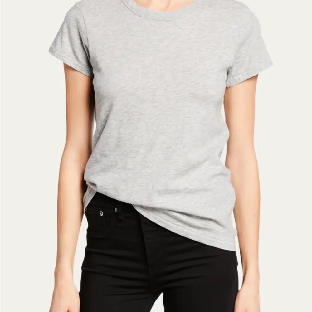 NWT Rag & Bone grey cotton tee